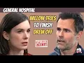 General Hospital Willow Tries to Finish Drew Off Before Husband Recalls True Shooter