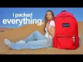 Surviving Using World s LARGEST Backpack