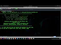 Wpscan WordPress vulnerability scanner