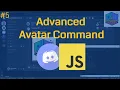 Advanced Avatar Command Discord JS v13 Tutorial