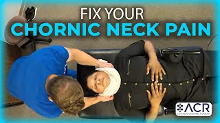 Can This Fix Your Chronic Neck Pain? Chiropractic Adjustment