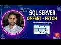 SQL OFFSET FETCH Clause Limit Records in SQL