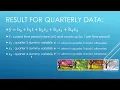 How to do multiple regression on seasonal data using dummy variables - an introduction
