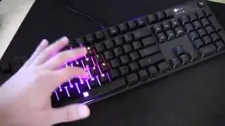 tt esports poseidon z rgb gaming keyboard unboxing overview u0026 illumination