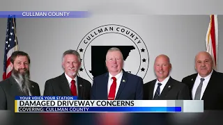 Cullman County man says driveway ripped up by county work crew