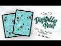 Owl Pattern How to Create a Digital Seamless Pattern in Procreate