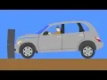 Phun Algodoo - Big Car VS Wall
