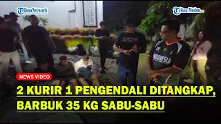 2 Kurir 1 Pengendali Ditangkap Saat Jadikan Rumah Makan di Asahan Tempat Estafet 35 Kg Sabu