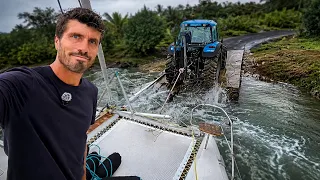 A Tractor had to Pull me Out !