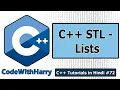 List In C STL C Tutorials for Beginners