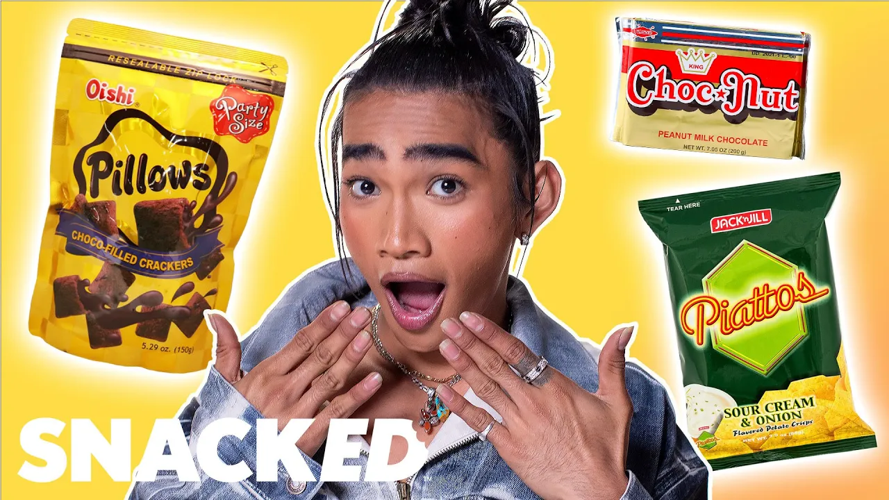 Bretman Rock Breaks Down His Favorite Filipino Snacks   Snacked