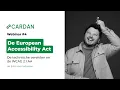 Lagu Webinar 4: De Technische Vereisten van de EAA: WCAG 2.1 en meer