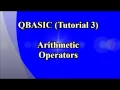 Ep-3 Tutorial on QBASIC Arithmetic Operators in Nepali by Technical School