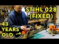 Fixing An Antique Chainsaw Stihl 028 Wood Boss