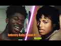 Download Lagu Lil Nas X ft. Michael Jackson - Industry Baby X Beat It Mashup Prince Visuals | New 2022