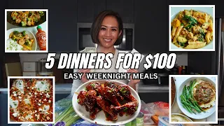 $100 Dinner Series | 5 Family Dinners - Week 1