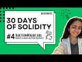 30 days of Solidity Day 4 AuctionHouse Contract