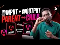 Angular Input Output Parent Child Communication Tamil