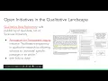 Free Qualitative Data Analysis with Taguette and qcoder an IASSIST webinar