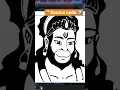 Drawing Hanuman Ji Sketch with Python Turtle
