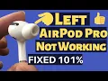 8 Fix Left AirPod Pro Not Working 101 Easy Solutions For Big Problem 2026