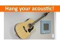 Floating Acoustic Guitar Mount DIY