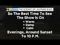 Weather 101 The close relationship between fireflies and weather