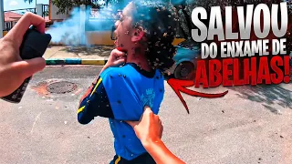 Motociclistas Vida Loka 125 - SALVOU DE UM ATAQUE DE ABELHAS!