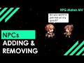 RPG Maker How to add and Remove characters from the party