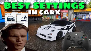 The SMOOTHEST CarX Settings for Controller Camera Settings Updated