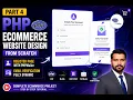 PHP Ecommerce Website Design Tutorial Part 4 User Registration with PHPMailer Email Verification