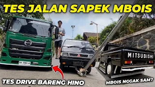 PERDANA TEST MINIATUR L300 MODIFIKASI HEREX STYLE ‼️|| KONVOI SANTUYY BARENG RC HINO 500
