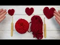3 Easy Crochet Hearts Tutorial ❤️ #crochetheart