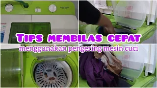 tips on how to quickly rinse clothes in a 2 tub washing machine dryer