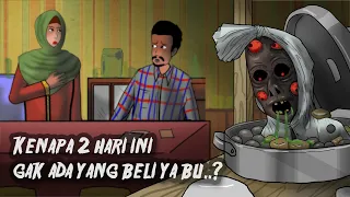 Download Persaingan Pedagang Bakso – tebar tanah kuburan agar bangkrut  #HORORMISTERI | Kartun hantu pocong MP3