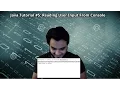 Java Tutorial Scanner Reading User Input From Console Into Variables