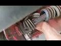 Simple way to replace the belt on a rear engine Snapper lawn mower