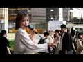 【感動!!】新エリアオープンで今話題のあの曲がもう路上ライブで！？沢山の人が感動と幸せの空間に包まれました！！【 Journey to Fantasy Springs】covered by 一華ひかり