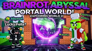 Update New World 2 Unlimited Abbysal Kick a Lucky Block