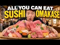 I Found the ULTIMATE All You Can Eat SUSHI OMAKASE BUFFET in Tokyo Japan