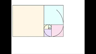 A fibonacci Spiral animated with Python Turtle