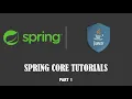 Spring Core Tutorials Introduction to Spring Framework Add Spring Jars in STS Part 1