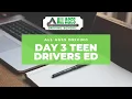 Day 3 Teen Drivers Ed