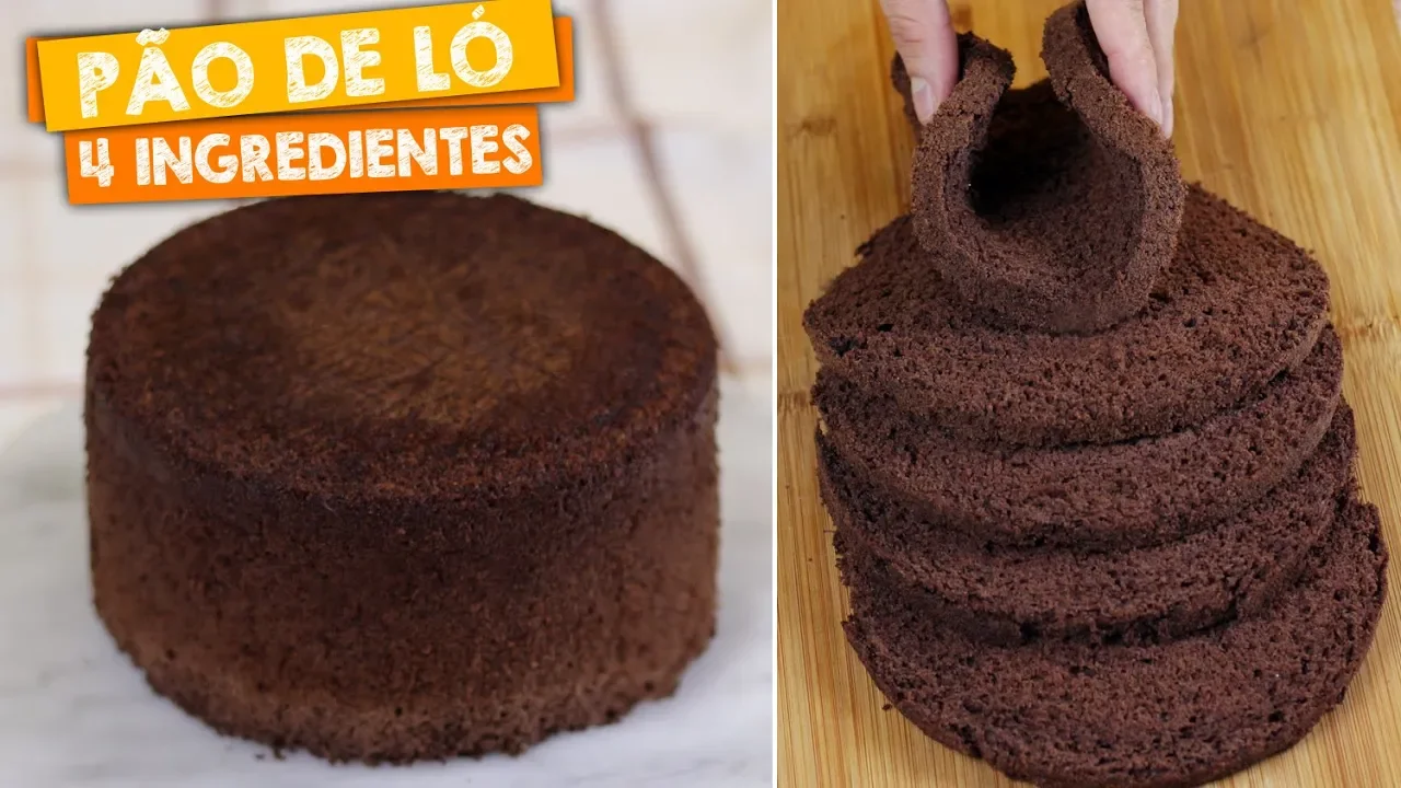 SPONGE CAKE (ONLY 3 INGREDIENTS!