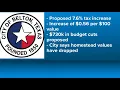 Belton proposes 7 6 property tax increase for next fiscal year