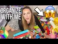 ORGANIZE MY FIDGET COLLECTION WITH ME ODDLY SATISFYING