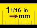 How to Convert 1 Inches to Millimeters