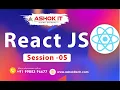 React JS Session - 5 Ashok IT