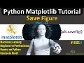 Matplotlib Savefig Matplotlib Tutorial in Hindi Part-11 Machine Learning Tutorial 03 11