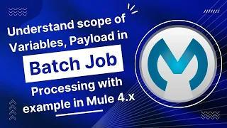 Understand Scope of Variables in Batch Job Steps Aggregator Mulesoft 4 Anypoint Studio 7 x
